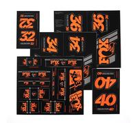 2019 FOX Heritage Decal Kit Fork & Shock | bis MY20 | Orange