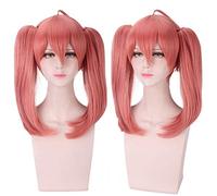 2019 hot Anime DARLING nella parrucca del costume cosplay FRANXX MIKU Ichigo Hiro KOKORO Capelli sintetici giochi di ruolo parrucche cosplay + cappuccio parrucca Taglia unica PL-471 MIKU