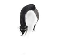 2019 Hot Anime Tokyo Ghoul Uta Parrucca Cosplay Moda Uomo e donna Nero Argento Grigio Capelli anime Parrucca piena Lunghi capelli ricci Halloween uomo tipo