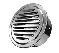 201Stainless acciaio inox testa piatta cappa da cucina parete esterna protezione antivento cappa da cucina sfiato ventilazione tappo di scarico cappa da cucina tubo di scarico uscita(250mm(10inch))