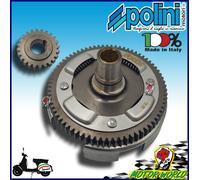 202.1216 RAPPORTI CAMPANA PRIMARIA POLINI DENTI DIRITTI VESPA 50 75/90 Z-24-72
