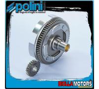 202.1216 RAPPORTI CAMPANA PRIMARIA POLINI DENTI DIRITTI VESPA 50 75/90 Z-24-72