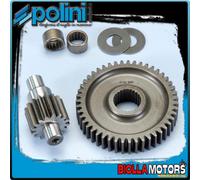 202.1401 INGRANAGGI RAPPORTI SECONDARI POLINI Z 16/47 GILERA ICE 50 D.17,67 - CO