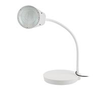 2020 10X 5X/15X 10X/20X Portatile Tavolo Magnifying Desktop Magnifying Glass Inspection Magnifier with 38 LED Lamp(White,10X)
