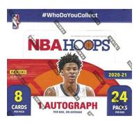 2020/21 Panini Hoops NBA Basketball Einzelhandelsbox (24 Packungen/Box)