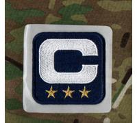 2020-21 Stagione CAPITANO Maglia 3-GOLD ⭐⭐⭐ Stella Captain Blu Navy Adesivo