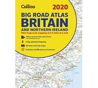 2020 Collins Big Road Atlas Britain and Northern Ireland (Tascabile)