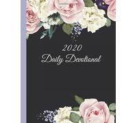 2020 DAILY DEVOTIONAL: *Dialy Devotional Journal for Women with Scripture* (2020 Bible Study Guides & Workbooks with Prompts, Christian Journal Extra Large, 8.5 x 11)