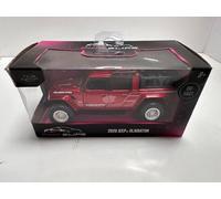 2020 Jeep Gladiatore Pick-Up Caramelle Rosso 1/32 Modellino Jada 35364 Damaged