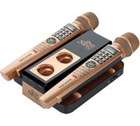 2020 New Magic Sing E5+ 5000+ Tagalog English Builtin Songs + WIFI Karaoke Two Wireless Mics..