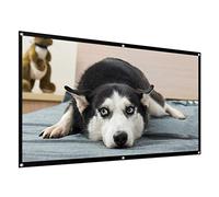 2020 Nuovo Proiettore Semplice Tenda Schermo Anti-luce 60/72/84/100/120 pollici Casa Esterno Ufficio Portatile 4: 3 Schermo per Proiettore(120 inch)