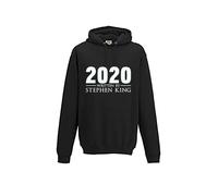 2020 Scritto Da Stephen King Novità Felpa con Cappuccio, Isolation/Quarantena