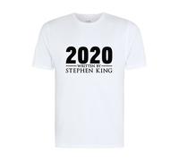 2020 Scritto Da Stephen King Novità T-Shirt, T-Shirt
