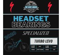 2020 Specialized Turbo Levo Ricambio Affusolato Cuffie Cuscinetti [Elite S Wo