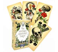 2020 The Antique Anatomy Tarot 78-Card Deck, Full English, Fate Divination, Family Gathering Board Game, Card Deck Entertainment