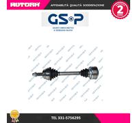 202001 Albero motore/Semiasse ant sx adatto a Alfa Romeo A156 (MARCA-GSP)..