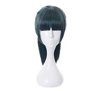 2021 Anime Jujutsu Kaisen Kaisen Maki Zenin Cosplay Parrucca 50cm Verde Capelli Sintetici Resistenti al Calore Halloween Party Parrucca Wigcap