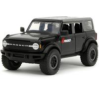 2021 Bronco Badlands Nero Rigid Con Ruote Extra Just Trucks Serie 1/24...