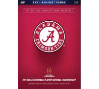 2021 CFP National Championship Alabama(DVD+BD Combo) (DVD) Alabama Crimson Tide