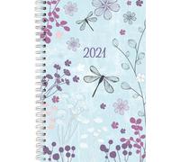 2021 Designer Dragonfly 17-Month Weekly Planner