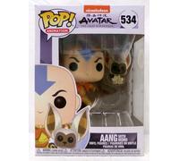2021 Funko Pop Animazione Avatar The Last Airbender 534 Aang Con Momo Vinile