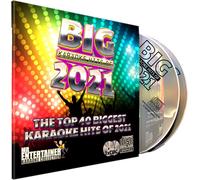 2021 Karaoke Chart Hits CDG Disc Pack. I primi 40 Grafico Pop Canzoni del 2021. Mr Entertainer Big Hits