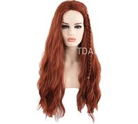 2021 Movie Black Widow Natalia Alianovna Romanova Parrucca Cosplay Natasha Romanoff Parrucche Sintetiche Resistenti al Calore + Tappo della Parrucca