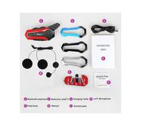 2021 Nuovissimo auricolare Bluetooth per casco da moto E1 Auricolari stereo TWS multifunzione con microfono