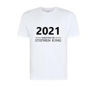 2021 Scritto Da Stephen King Novità T-Shirt, T-Shirt
