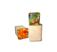 Pierluigi Enzo Cestone Vimini Cuscino 35x35 h 53 - 20212