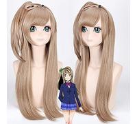 2022 AMA vivi! Parrucca di Cosplay di Minami Kotori for Le Donne 70 cm Lungo Stile Dritto Resistente al Calore Resistente al Calore Femminile Parrucche for Capelli Falsi