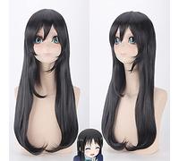 2022 Amore Live Nico Yazawa Parrucca Cosplay Long Dritto Black Capelli Sintetici LoveLive Halloween Party Costume Parrucche for Le Donne