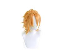 2022 Anime Jojo' s Bizarre Adventure Golden Wind Pannacotta Fugo Parrucca Cosplay Brevi Biondo Biondo Capelli sintetici Halloween Costume Cosplay Parrucche