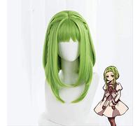 2022 Anime Nanamine Sakura Verde Parrucca Cosplay Costume Cosplay Jibaku Shounen WC-Boiled- Bound Hanako- Kun Capelli Sintetici Resistenti al Calore Parrucche for Capelli Sintetiche