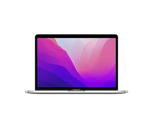 2022 Apple PC Portatile MacBook Pro con chip M2: display Retina 13", 8GB di RAM, 256GB di archiviazione SSD Touch Bar, tastiera retroilluminata; color Argento