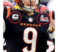 2022 Cincinnati Bengals Joe Tana Qb Capitani 2 ⭐⭐ Stella C-Patch + Super Bowl