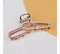 2022 Clip per acconciatura a doppio ago Clip per acconciatura a coda di cavallo Copricapo da sposa per donna di moda, F