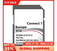 2022 Connect 1 LCN1 V12 Memoria Scheda SD Aggiornamento Europa Regno Unito Mappa Plug and Play per Nissan Qashqai Juke Note Car Sat Nav