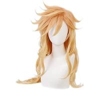 2022 Cos Wig 1pcs Anime : Kimetsu No Yaiba Douma Cosplay parrucca lunghezza bionda resistente al calore resistente ai capelli sintetici parrucca in stile parrucca+ tappo della parrucca