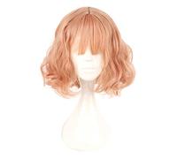 2022 Cos Wig Parrucca Anime Blend S Parrucca Cosplay Mafuyu Hoshikawa, Parrucca Riccia Corta Rosa, Parrucca Costume Halloween, for Halloween, Festa In Costume, Spettacolo Di Anime, Evento Cosplay, Con