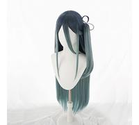 2022 Cos Wig Parrucca Anime Blue Archive Cosplay Parrucca Tendou Arisu, Parrucca Lunga Verde Blu, Parrucca Costume Halloween, for Halloween, Festa in Costume, Spettacolo Anime, Evento Cosplay, Concert
