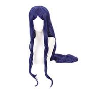 2022 Cos Wig Parrucca anime Cosplay Parrucca Shirogane Tsumugi, Parrucca lunga blu profondo, Parrucca costume di Halloween, for Halloween, Festa in costume, Spettacolo anime, Evento cosplay, Concerti