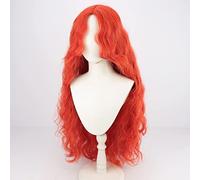 2022 Cos Wig Parrucca Anime Elden Ring Cosplay Malenia Lama di Miquella Parrucca, Parrucca Riccia Lunga Arancione, Parrucca Costume di Halloween, for Halloween, Festa in Costume, Spettacolo Anime, Eve