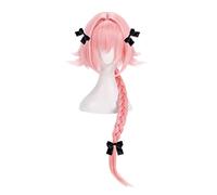 2022 Cos Wig Parrucca Anime Fate Cosplay Parrucca Astolfo, Parrucca Lunga Rosa, Parrucca Costume Halloween, for Halloween, Festa in Costume, Spettacolo Anime, Evento Cosplay, Concerti (Dimensioni: Sti