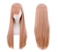 2022 Cos Wig Parrucca Anime Final Fantasy XIV Cosplay Ryne Parrucca, Parrucca Arancione Lungo Rettilineo, Parrucca Costume Halloween, for Halloween, Festa in Costume, Spettacolo Anime, Evento Cosplay,