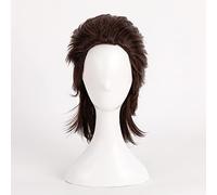2022 Cos Wig Parrucca Anime Final Fantasy XV Cosplay Gladiolus Amicitia Parrucca, Parrucca Marrone Corta, Parrucca Costume Halloween, for Halloween, Festa in Costume, Spettacolo Anime, Evento Cosplay,