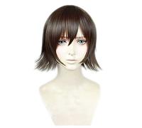 2022 Cos Wig Parrucca Anime Final Fantasy XV Cosplay Parrucca Iris Amicitia, Parrucca Marrone Corta, Parrucca Costume Halloween, for Halloween, Festa in Costume, Spettacolo Anime, Evento Cosplay, Conc