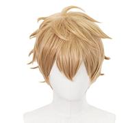 2022 Cos Wig Parrucca Anime for Parrucca Cosplay Nu Carnival Quincy, Parrucca Bionda Castana Corta, Parrucca Costume Halloween, for Halloween, Festa in Costume, Spettacolo Anime, Evento Cosplay, Conce