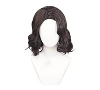 2022 Cos Wig Parrucca Anime for Parrucca Cosplay Soldato d'Inverno Bucky, Parrucca Riccia Marrone Corta, Parrucca Costume Halloween, for Halloween, Festa in Costume, Spettacolo Anime, Evento Cosplay,