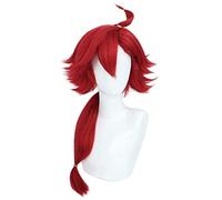 2022 Cos Wig Parrucca anime for The Witch from Mercury Parrucca cosplay Suletta Mercury, parrucca rossa lunga coda di cavallo, parrucca costume di Halloween, for Halloween, feste in costume, spettacol